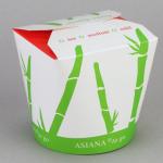 Disposable Rectangle Takeout Hard Paper Box Tray Kraft Food Noodle Box