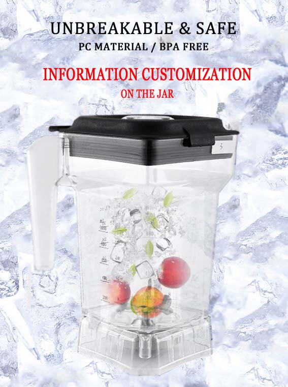 Electric 1300W Variable Speed Commercial Blender for Kitchen Appliances 2L Capacity