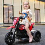 Blue Children's Electric Ride On Car with Lights and Music Product Size 86*50
