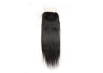 4x4 Top Swiss Hair Lace Closure, Peruvian Hair Straight Lace Closure