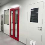 Steel Emergency Exit Double Doors For Hospitals Office Buildings Public Venues