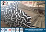 Direct Burial Electric Hot Dip Galvanized Steel Pole Corrosion Resistance