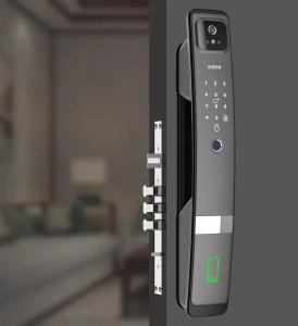Wholesale 6068 Mortise Tuya APP Password Card Fingerprint Electronic Door Lock With Face Camera 6kg from china suppliers