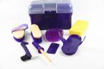 Plastic Horse Grooming Kit , Multi - Colored Complete Grooming Kits Horses