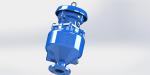 Full Flow Area Sewage Air Release Valve Stainless Steel / Rubber / Ductile Iron
