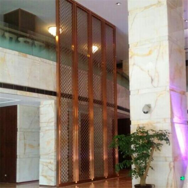 Brushed stainless steel screen surface anti-fingerprints processed bronze