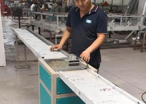 Wholesale Fenzi Aluminium Spacer Bar Easy Operation , 380V Aluminium Section Cutting Machine from china suppliers