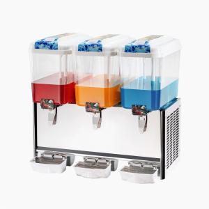 Wholesale 3 Tank Restaurant Juice Beverage Dispenser With Capacity 36 Liters from china suppliers