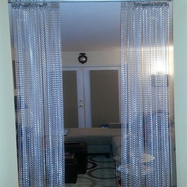 Aluminum Chain Link Curtain for hanging wall partition