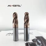 Premium 20mm 4 Flute Carbide Ball Nose End Mill Extra Long Life for Steel