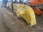 2.5m Height Excavator Clamshell Arm Grabber Bucket Arm Painting Surface