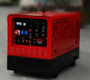 Wholesale Gas Tungsten Arc Diesel Welder Generator 400A Perkins Engine Stick Flux - Cored Welding 19kw from china suppliers