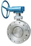 Oil / Gas Butterfly Check Valve , Hard Seal Stainless Steel Butterfly Valve