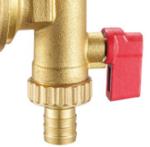 6019 Brass End Piece With G1" Felxible Female Nut For Hot Forged Supply Manifold
