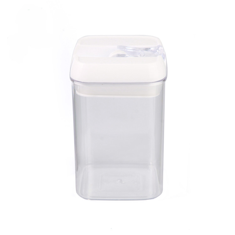 Customized Space-Saving 0.8L Airtight Plastic Dry Food Storage Container for Kitchen Use