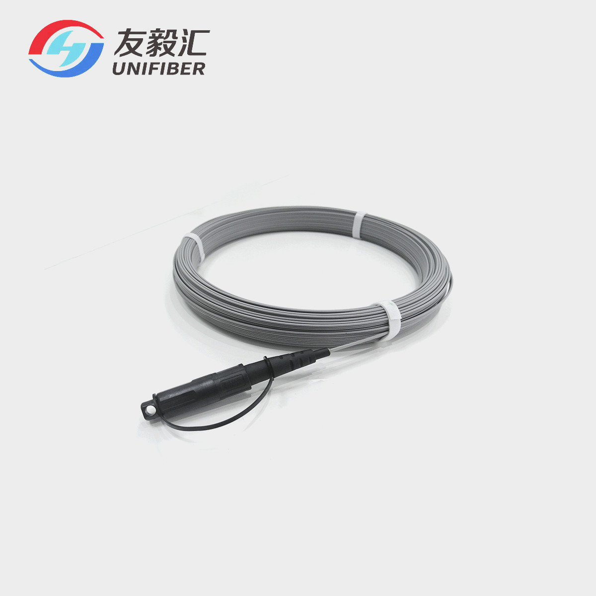FTTH Mini SC Fibre Drop Cable Pigtail G657A1 100m Outdoor Waterproof
