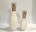 Bowl Shaped Glass Cosmetic Bottles Pump Bottles Lotion Bottles OEM