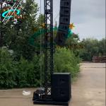 10M Height Aluminum Line Array Speaker Truss Hang Up