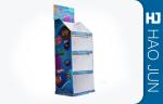Offset Printing Cardboard Product Display Stands / Cardboard Display Shelves