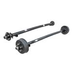 3500-8000 lb Light Trailer Axle Straight Type with Electric/Mechanical/Hydraulic