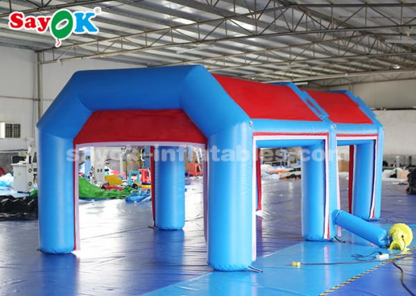 Go Outdoors Air Tent Water - Proof Inflatable Air Tent For Picnic Blue And Red