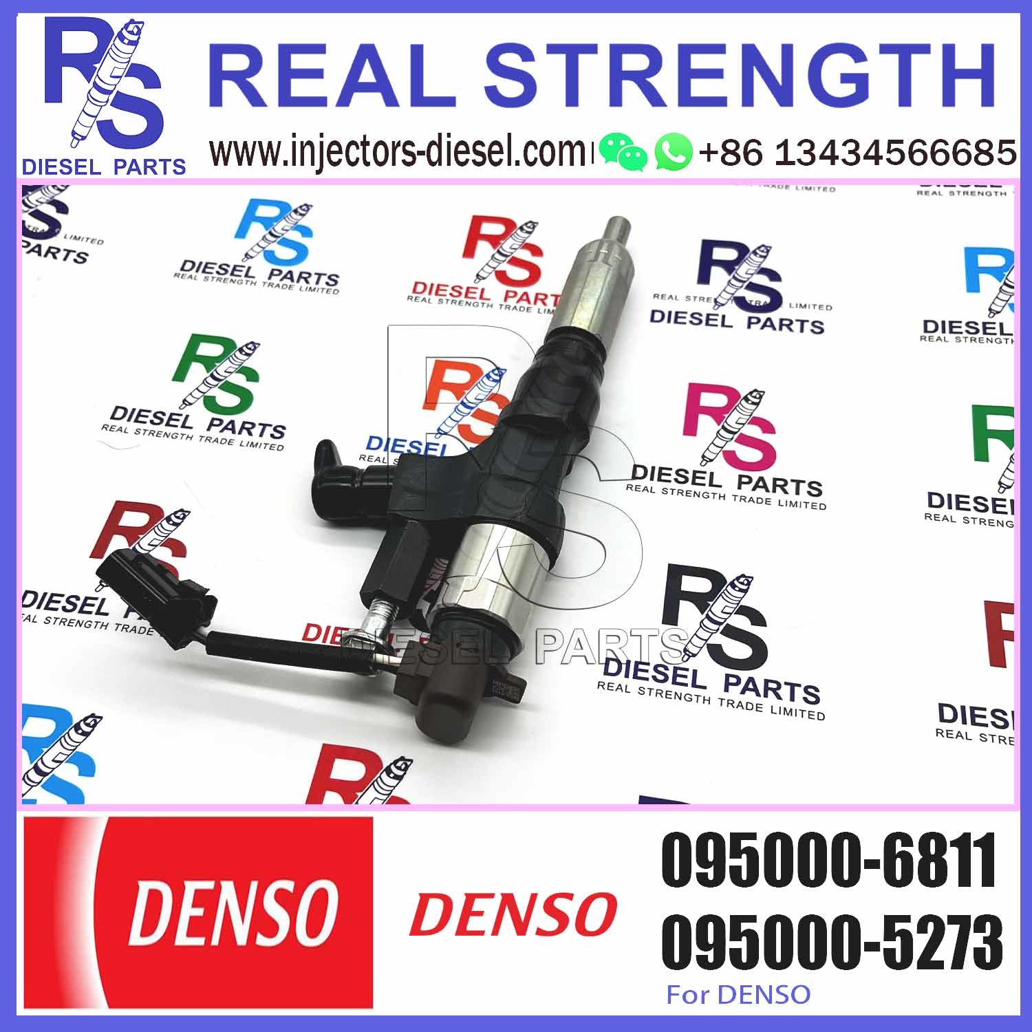 Diesel Common Rail Injector 095000-6602 095000-6753 095000-6811 For H-INO J08C J08E 500 Series 23670-E0040 23670-E0030