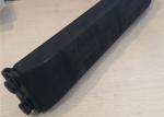 Black Rubber Steel Clip On Roadliner Track Pads For Excavators