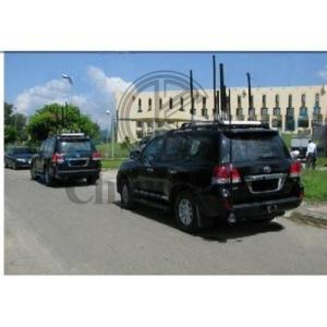 Wholesale Shockproof Wideband GPS signal jammer , Vehicle RF Jamming System For Military Camp from china suppliers