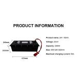 Phosphate LiFePO4 Forklift Battery 24v 100ah Lithium Battery Pack
