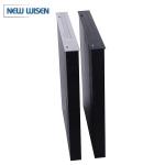 Dual Screen Paperless Conference Motorized Monitor Lift System Aluminum Brushed