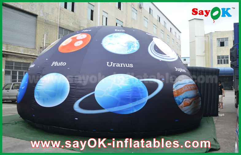 Giant Oxford Cloth Inflatable Planetarium Dome Projection Tent ROHS Approval