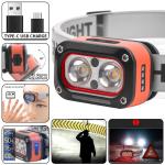 FTYD-08 LED Headlamp 200-400 Lumens IPX4 With White Light ABS For Outdoor