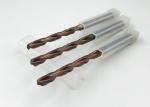 General Machining Solid Carbide Drills , Carbide Twist Drill High Strength