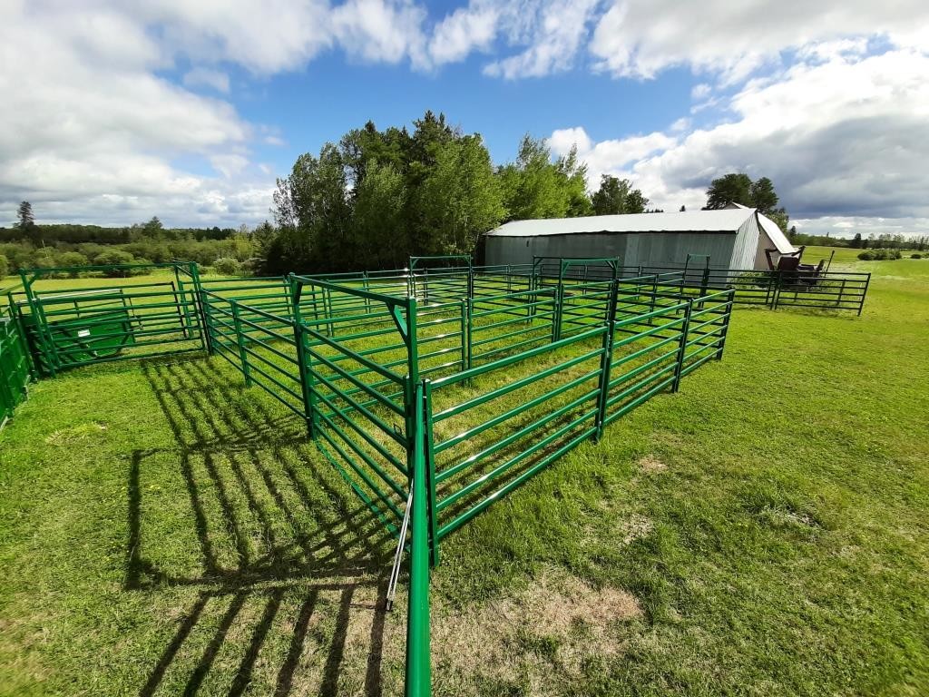5 X 8ft Metal L Wire Welded Galvanized Steel Cattle Panels Corral Decorative Cattle Panel Fence