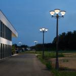 IP65 Outdoor Solar LED Landscape Pathway Light Solar Garden Lights 3 head lamps