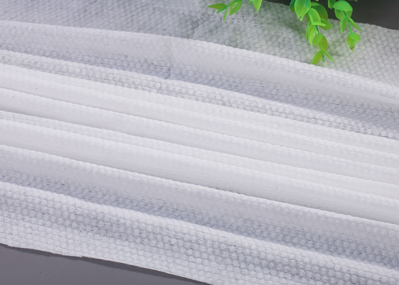 Eco Friendly 12cm 40gsm Garment Spunlace Non Woven Fabric
