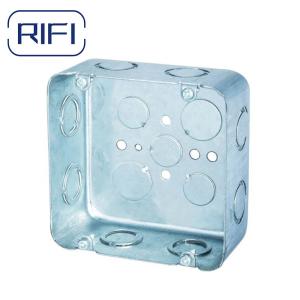 Wholesale EMT Conduit Fittings 2 Gang 5X5 Handy Box Metal Electrical Box Wire Box from china suppliers