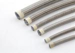 PTFE Braided Hose , 1 Inch Braided Hose For Conveying Various Chemicals