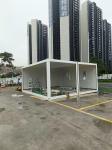 BOX SPACE 20ft Portable Kitchen Container House For Events Detachable Container