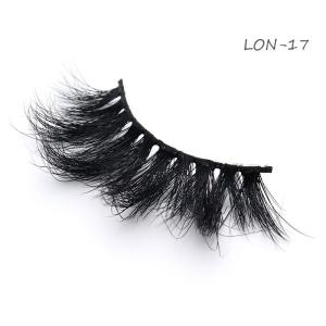 Wholesale 3 Pairs Fluffy Mink Lashes , Cruelty Free 24mm Mink Lashes from china suppliers