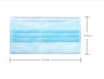 ISO certified 3 layers disposable facemask civil protective face mask