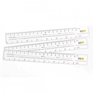 Wholesale 18cm 7 inch Paper Measuring Tape , Paper Wound Ruler For Pressure Sores Wound Measurement from china suppliers