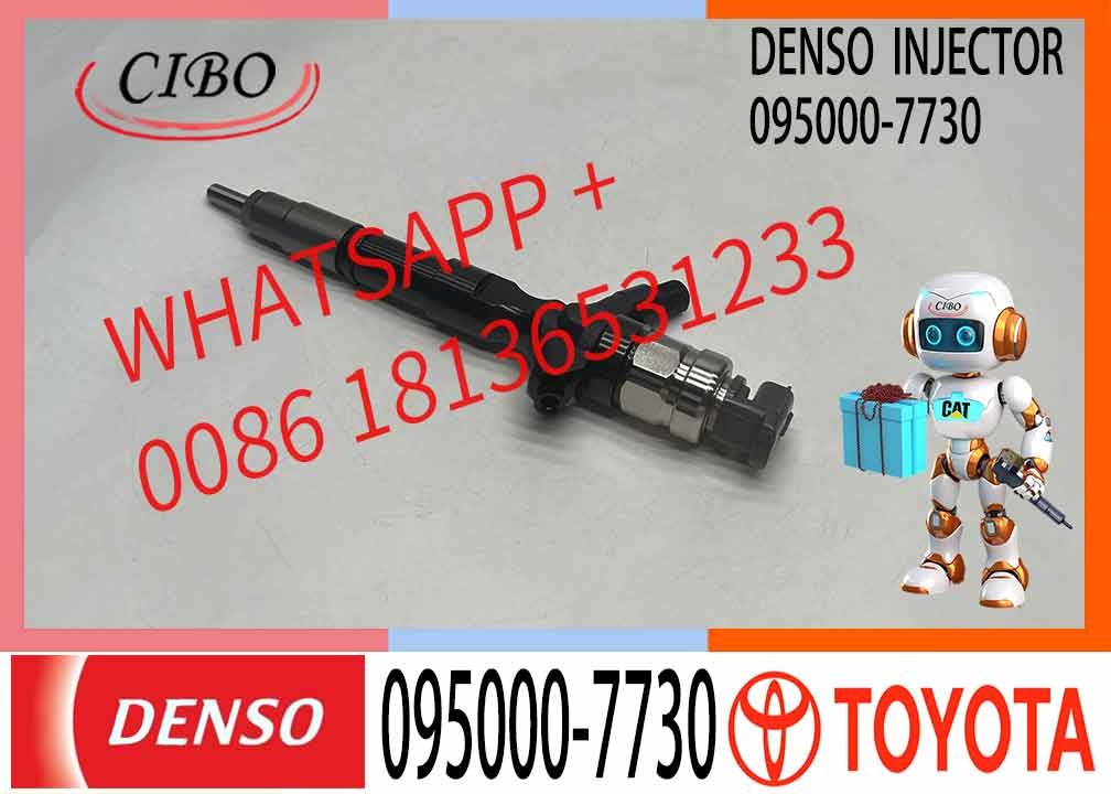 Fast Delivery Common Rail Fuel Injector 095000-7730 Diesel Fuel Injection Nozzle 23670-39295 23670-30320 For Toyota