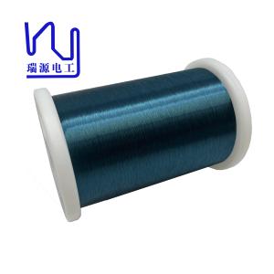 Wholesale 2uewf/H 0.06mm Polyurethane Enameled Copper Wire Blue Color from china suppliers
