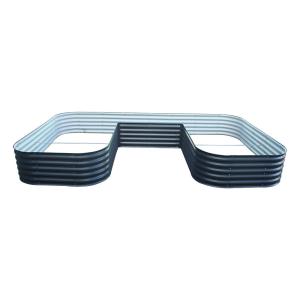 Wholesale 7*11.5*1.4 FT 0.6MM Thickness Metal Garden Planter Box Breathable bottom from china suppliers