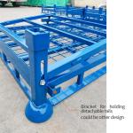 Foldable Metal Stillages for Heavy Duty Warehouse Storage Powder Coated or