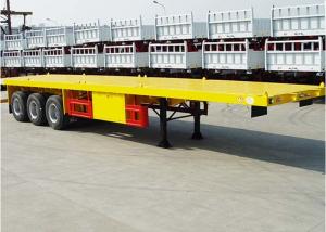 Wholesale Q235 Flatbed Container Truck BPW 20 Ton Flatbed Trailer Suspension from china suppliers