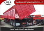 Transport Cement 3 Axle Capacity 60t Dump Semi Trailer