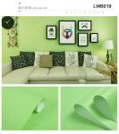 Customized Plain Color Wallpaper Embossed PVC Plain Orange Wallpaper 10m Roll
