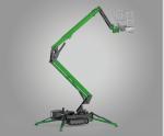 Construction Crawler Spider Vehicle Aerial Work Platform with 48V/35Ah Battery